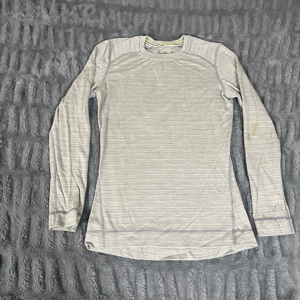 Smartwool Women's Long Sleeve Tee - Light Gray